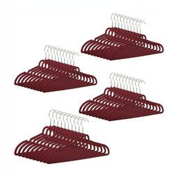 Aura Set Of 40 Maroon Anti-Rust Cloth Hanger-34