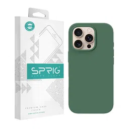 SPRIG Solid Printed iPhone 16 Pro Bumper Case Mobile Accessories-image-91