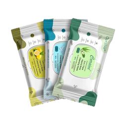 CURSIVE Set Of 3 Lemon Mint Cucumber & Cool Water Refreshing Wet Wipes-image-53