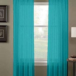 Dekor World Multicoloured Set of 2 Sheer Door Curtain-40