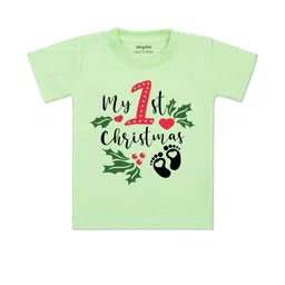 arvesa My First Christmas Printed Kids Tshirt-picture-29
