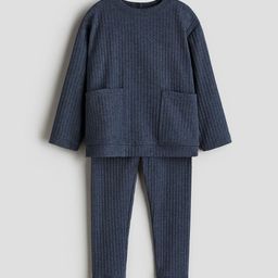 H&M Boys 2-piece Ribbed Cotton Clothing Set-picture-5
