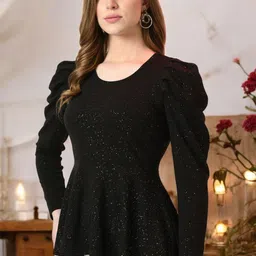 ZEUGEN Women Embellished A-Line Top-picture-21