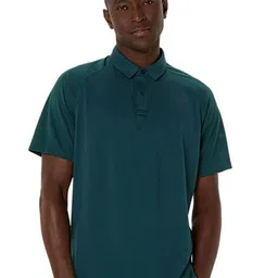 ASICS Men Solid Polo Collar T-shirt-image-54