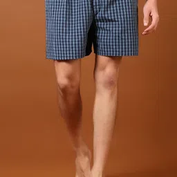 V-Mart Men Checked Technology Shorts-image-72