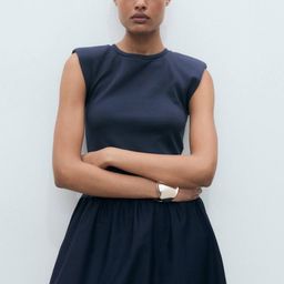 MANGO A-Line Midi Dress-image-28