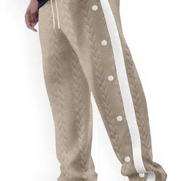 StyleCast x Revolte Men Striped Easy Wash Trousers-image-13
