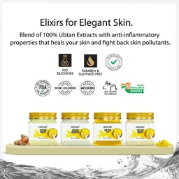 DR.RASHEL Set of 4 Ubtan Scrub Gel Cream & Face Pack - 380 ml Each image 2
