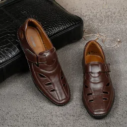 Kosher Men Ethnic Shoe-Style Sandals-image-53