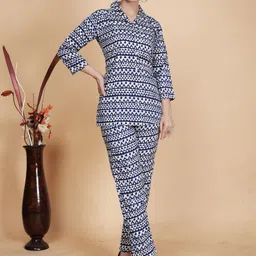 KALINI Printed Shirt With Trousers Co-Ords-picture-30