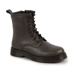 FAUSTO Women High Top Lace Up Regular Boots-image-99