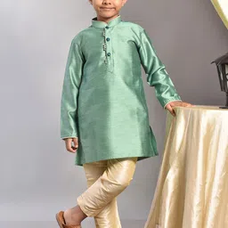Pehanaava Boys Embroidered Regular Kurta with Pyjamas-68