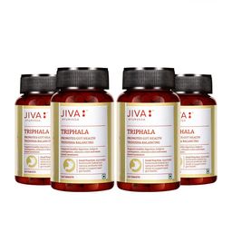 Jiva Set Of 4 Triphala Tablet For Digestion 120 Tablets Each-57