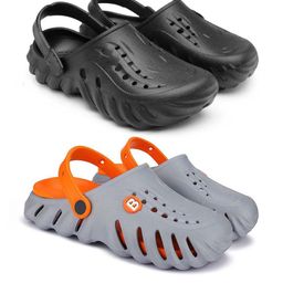 BERSACHE Men Pack of 2 Self Design Clogs-image-23