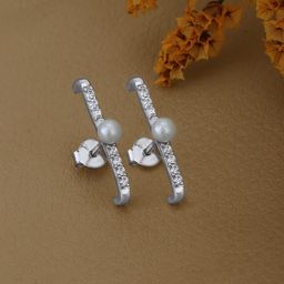 Carlton London Contemporary Ear Cuff Earrings-20