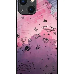 QRIOH Quirky Printed iPhone 14 Plus Back Case Mobile Accessories-picture-53