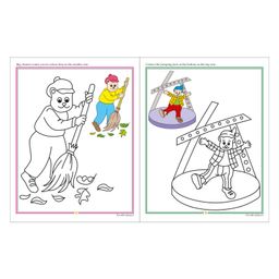 sawan Fun With Colours Colouring Books Set of 8 - English image 5