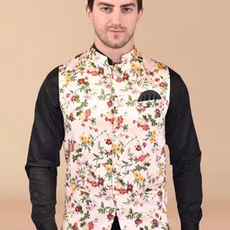 PRINTINDIA Men Printed Nehru Jacket-picture-52