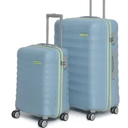 uppercase Striker Hard Luggage Trolley Bag Set of 2 (S+L) Powder Blue-19