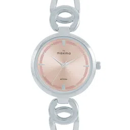 maxima Women Embellished Dial & Straps Analogue Watch 67971BMLI-50