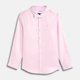 Allen Solly Junior Boys Slim Fit Long Sleeves Cotton Shirt-picture-0