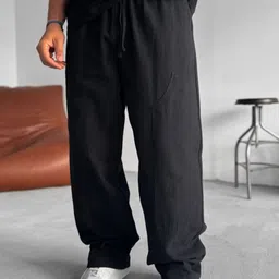 EVERDION Men Relaxed Fit Mid-Rise Trousers-picture-46