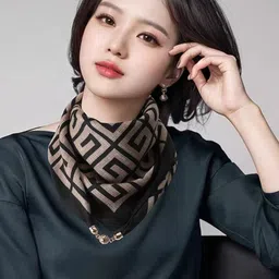 QUECY Women Printed Scarf-28