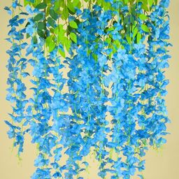Interiors & More Blue 12 Pc Blue Artificial Flower-11