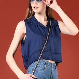 LIMEROAD Peter Pan Collar Cotton Top-picture-18