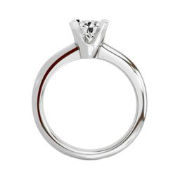 Sparkles Lab Grown Diamond 0.8 Carat Round Solitaire Ring IGI Certified 14K White Gold-image-46