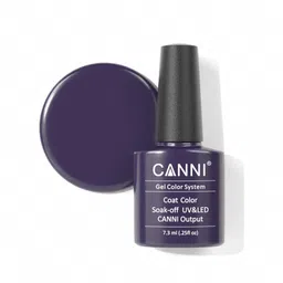 CANNI Gel Color System Coat Color Soak-Off UV & LED Nail Polish 7.3 ml-Bright Purple 099-image-9