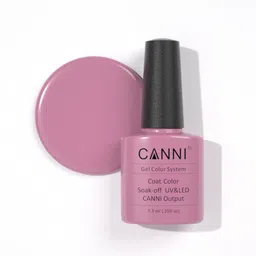 CANNI Gel Color System Coat Color Soak-Off UV & LED Nail Polish 7.3 ml-Grey Fuchsia 066-image-37