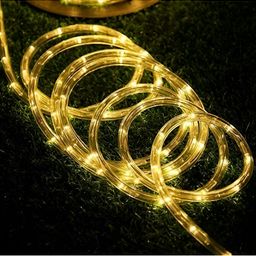 ENORMITY Yellow Rope LED String Lights image 3