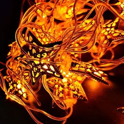 ENORMITY Yellow Star Shape String Lights image 3