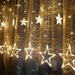 SPARK WORLD Yellow Photo Clip Shaped Bulb String Lights image 2