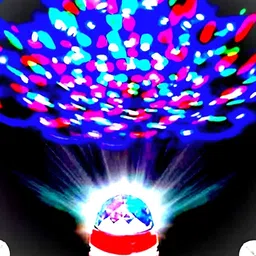 SPARK WORLD Blue & Pink LED String Lights image 3