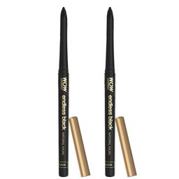 WOW SKIN SCIENCE Set of 4 Endless Black Waterproof Smudge-Proof Kajal with Coffee Extracts-37
