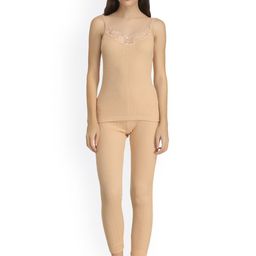 Kanvin Beige Self-Design Thermal Set NEW2120SK2170-image-37