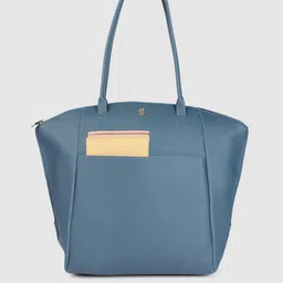 Baggit Blue Structured Shoulder Bag-70