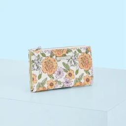 Forever Glam by Pantaloons White Floral Medium Wallet for Women-picture-38