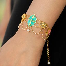 Shaya Baari Barsi 18k Gold-Plated Brass Bracelet for Women-image-16