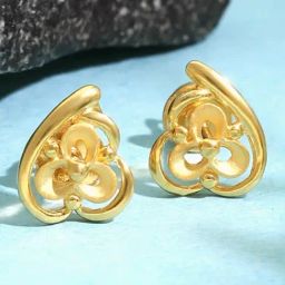 Malabar Gold and Diamonds 22k (916) BIS Hallmark Yellow Gold Earring For Women-picture-42