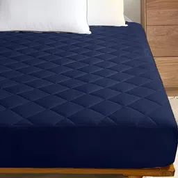 Comfowell Sea Green King Size Polycotton Fitted Water Resistant Mattress Protector-image-27