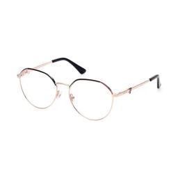 Guess Black Oval Eyewear Frames for Women GU286653005FR-picture-20