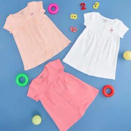Pantaloons Baby Multicolor Cotton Printed Dress (Pack of 3)-image-122