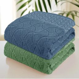 Story@Home Terry Cotton 400 GSM Bath Towel Set (Pack of 2)-picture-47