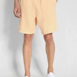 American Eagle Peach Cotton Regular Fit Shorts-21