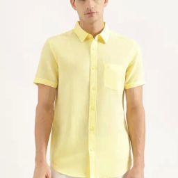 United Colors Of Benetton Yellow Regular Fit Shirt-image-80