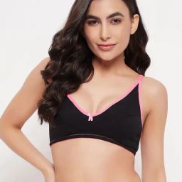 Clovia Black Full Coverage Non-Padded Full Coverage Bra-picture-16