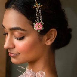 Shaya Gal Mithi 18k Gold Plated Brass Jhoomar-image-43